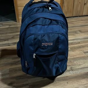 Jansport roller backpack.